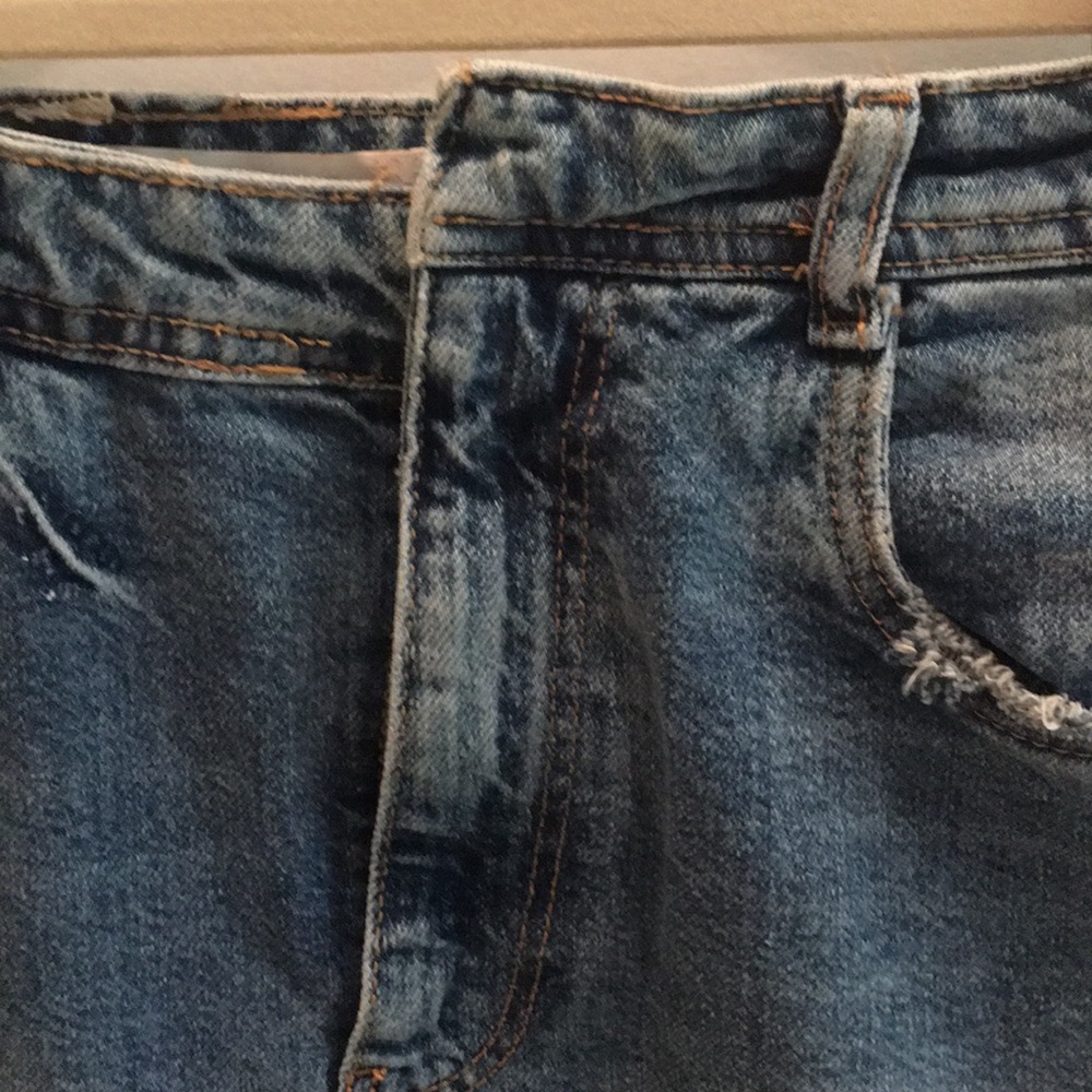 Zara deconstructed denim skirt - Picture 4 of 5